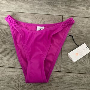 Shade & Shore woman’s bikini bottom low rise high leg extra cheeky